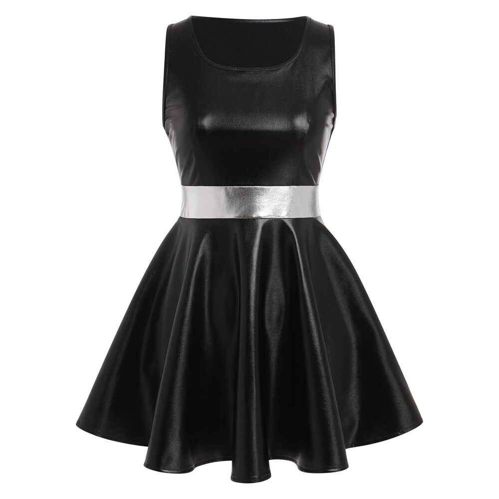 4407 Holographic Metallic Outfit - 70s Disco Rave Bachelorette Halloween